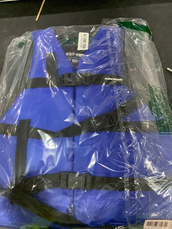 Photo 1 of AIRHEAD General All Purpose Life Jacket, US Coast Guard Approved Type III Life Vest perfect for Boating and Personal Watercraft Use
