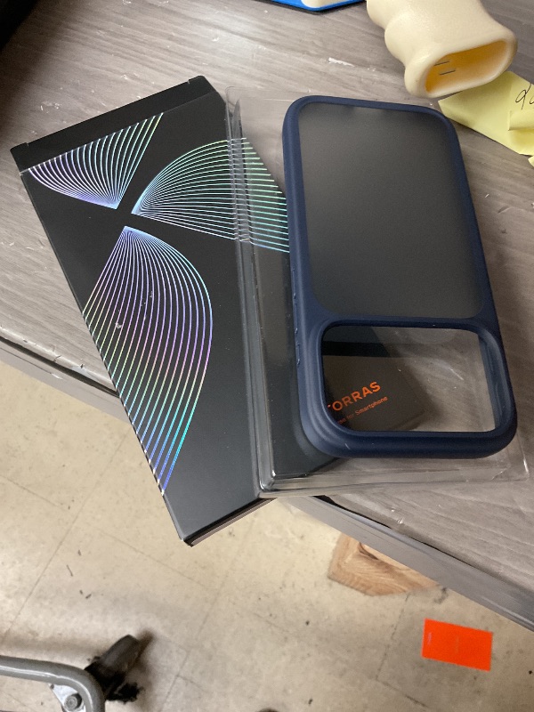 Photo 1 of TORRAS for iPhone 17 Pro Case, Beyond Military-Grade Protection, Camera Control Button, DIY Buttons, Translucent Matte Slim Thin Shockproof Hard Back Anti-Scratch case for iPhone 17 Pro, Deep Blue