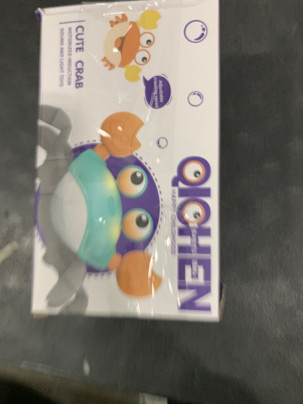 Photo 1 of Crawling Crab Baby Toy Infant: Tummy Time Toys for Babies 3 6 9 12 18 24 36 Months, Walking Dancing Sensing Crab for Toddler 1 2 3 4 Year Old, 1st Music Birthday Gifts for Boys Girls