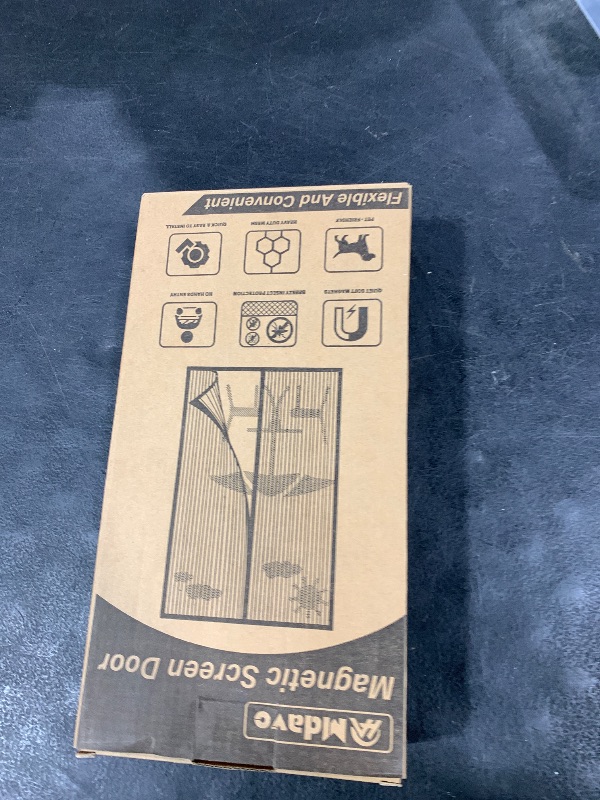 Photo 1 of Magnetic Screen Door,Self Sealing Magnets, Easy Install Screen Doors with Magnets,Pet & Kid Friendly- Fits Doors up to36 x 78 Inches