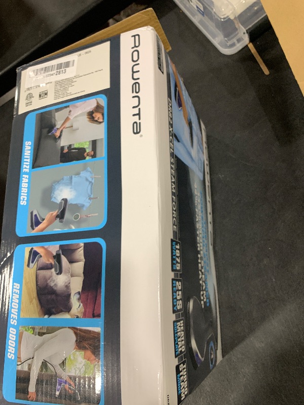Photo 1 of Rowenta Hand Steamer for Clothes, X-Cel Handheld Steamer, 25-Second Heat-Up, Powerful Steam, Long Cord, 1875W Clothes Steamer, Travel Must Have, DR8220