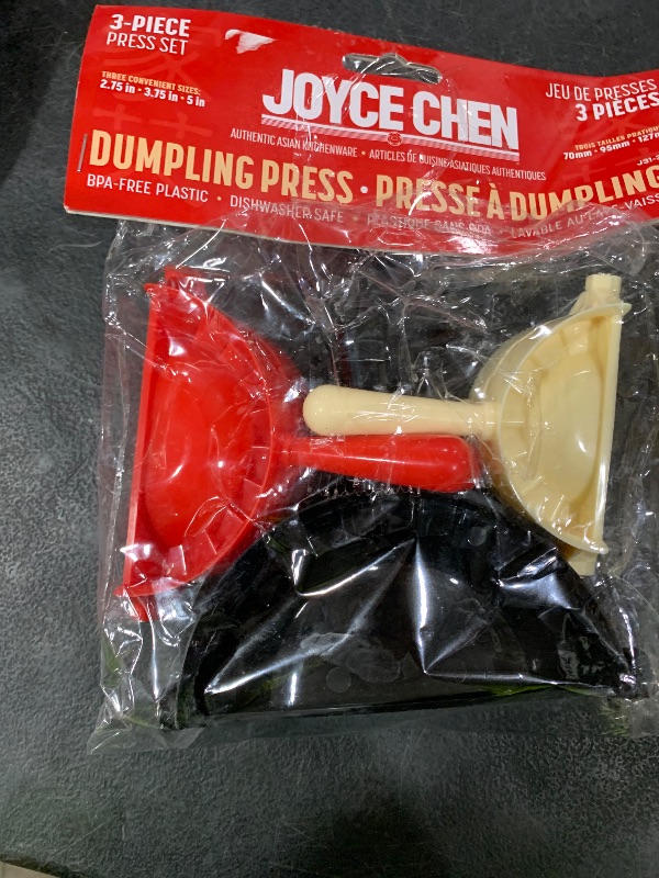 Photo 1 of Joyce Chen 3-Piece Dumpling Maker Dumpling Press and Sealer Kit