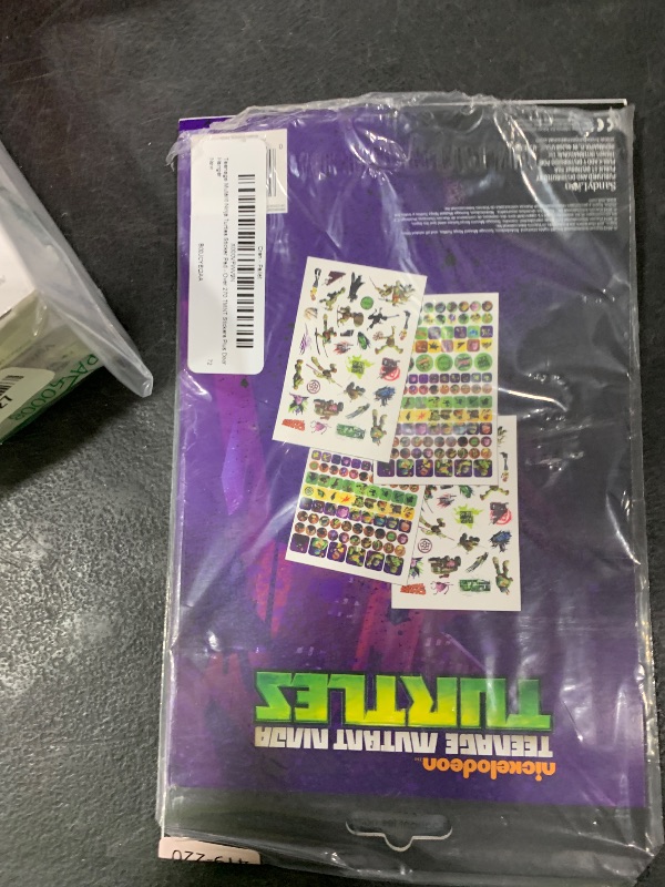 Photo 1 of Teenage Mutant Ninja Turtles Sticker Pad - Over 270 TMNT Stickers Plus Door Hanger