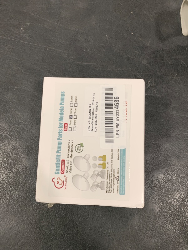 Photo 1 of Nenesupply Pump Parts 19mm Flanges Compatible with Medela Breastpump Flange Valve Membrane Connector Compatible with Personalfit Connector Not Original Medela Pump Parts. Pump in Style Symphony