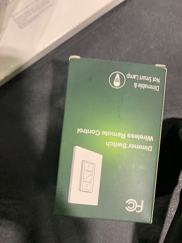 Photo 1 of Humpptom Dimmer Switch, Remote Light Switch with Wireless Remote Control, Single Pole Smart Wireless Light Switch Support 2.4G&5G Compatible with Alexa