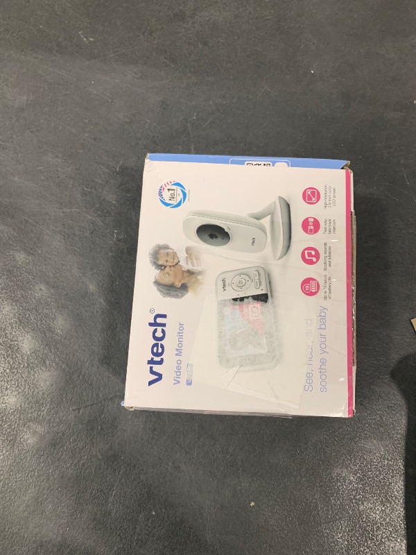 Photo 1 of VTech VM819 Baby Monitor with Camera and Audio, 2.8” Screen Portable Baby Camera, Night Vision, 2-Way Audio, Temperature Sensor and Lullabies, Secure Transmission No WiFi, Ideal for Baby/Elderly/Pet