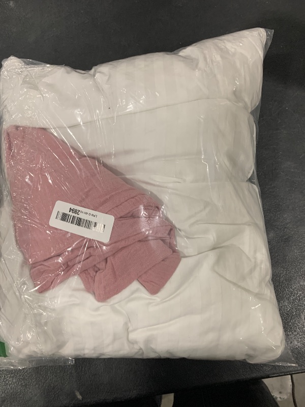 Photo 1 of Pro Goleem Toddler Pillow with Muslin Cotton Pillowcase, 13x18 Soft Toddler Pillows for Sleeping Kids Pillow Child Pillow Machine Washable Perfect Bed, Toddler Cot and Travel, Pink