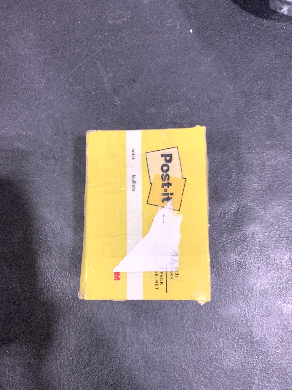 Photo 1 of Post-It Notes Value Pk 24 Pads Supplies Canary Yellow 1 1/2 X 2 Paper Mmm65324vad 3m Company