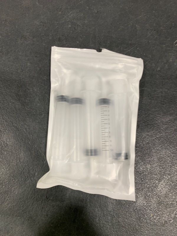 Photo 1 of Wisdom Teeth Syringe, 5 Pack Irrigation Dental Syringes with Measure Scale & Curved Tip for Dental Care Liquid Oral Tonsil Stone