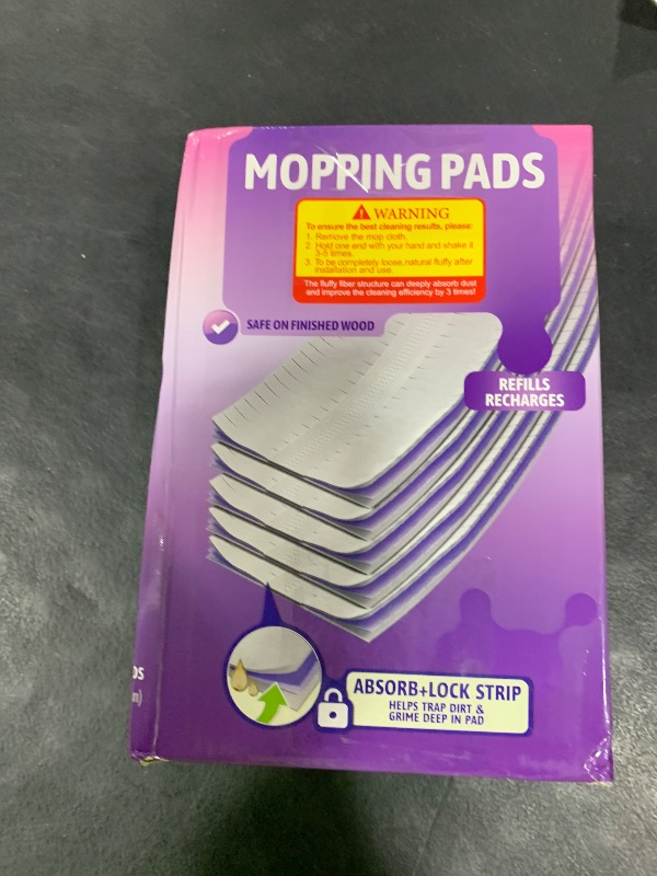 Photo 1 of EHADOO Mop Pads Refills for Swiffer Power Mop: 20 Pcs Wet Dry Disposable Pad for Multi-Surface Floor Cleaning - Mopping Replacement for Tile Hardwood - Sweeping Cloths for Home Kichen