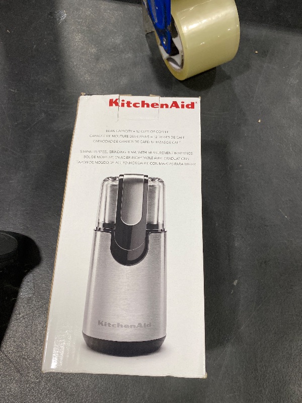 Photo 1 of KitchenAid BCG111OB Blade Coffee Grinder, 4 oz, Onyx Black