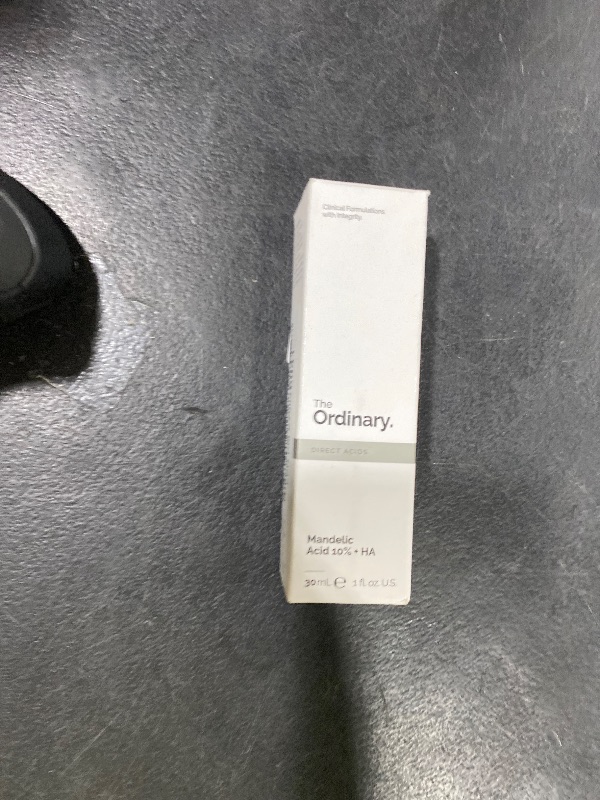 Photo 1 of The Ordinary Mandelic Acid 10% + Hyaluronic Acid, Gentle Exfoliating Serum for Clarity and Hydration, 1 Fl Oz