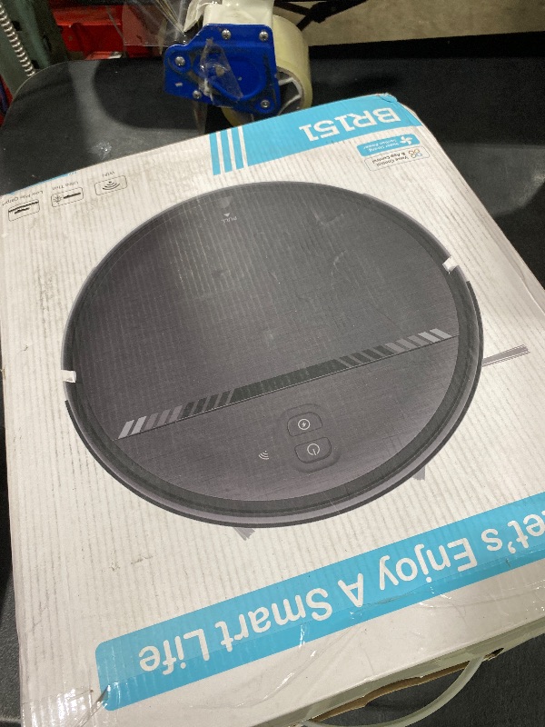 Photo 1 of XIEBro Life Robot Vacuum and Mop Combo, Robotic Vacuum Cleaner 2 in 1 with WiFi/App/Voice, Schedule, Water Tank and Dustbin, Self-Charging, Slim, Ideal for Hard Floor, Pet Hair, Carpet
