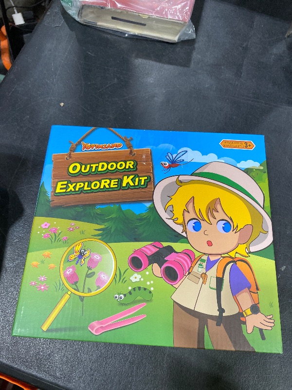 Photo 1 of YOPINSAND Kids Explorer Kit & Bug Catcher Kit, Kids Camping Gear for Kids, Outdoor Exploration Set with Vest & Hat, Ideal Outdoor Camping Adventure Toys for Ages 3 4 5 6 7 8 Boys Girls