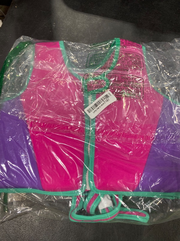 Photo 1 of OMYAFL Toddler Swim Vest Kids Floaties Boys Girls Swim Float Jacket Buoyancy Swimwear (Pink, Large(4-6yrs/45-60lbs))
