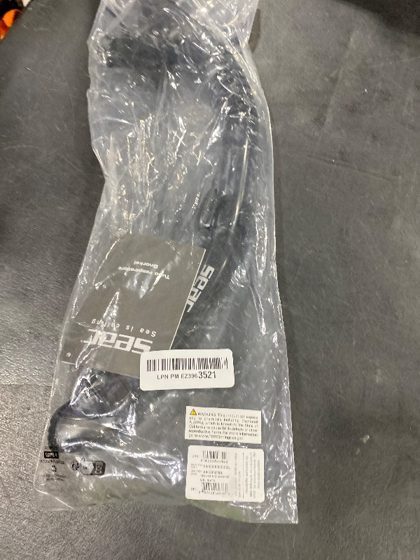 Photo 1 of Seac Reverse Dry Snorkel - Black