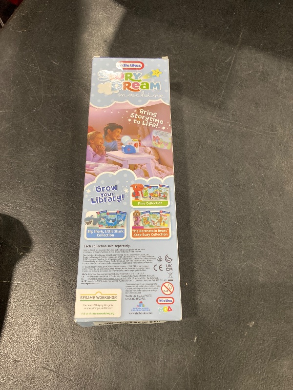 Photo 1 of Little Tikes Story Dream Machine Sesame Street Elmo & Friends Story Collection, Storytime, Books, Audio Play Character, Toy Gift for Toddlers and Kids Girls Boys Ages 3+ Years