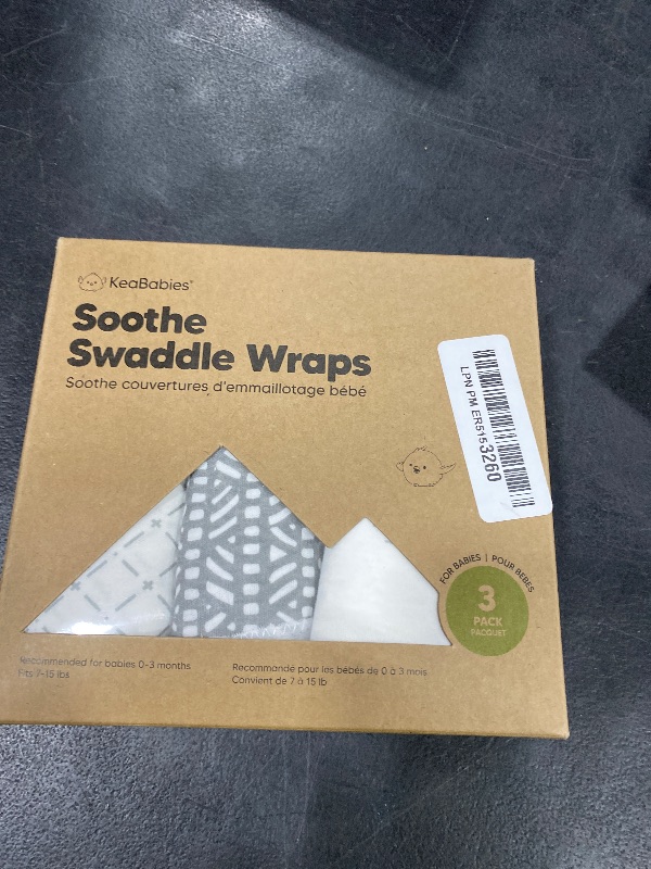 Photo 1 of KeaBabies 3-Pack Organic Baby Swaddle Sleep Sacks - Swaddles for Newborns, Infant 0-3 Months, Baby Girls, Boys, Soft & Snug Newborn Sleep Sack, Nursery Swaddling Blankets (Nordic)