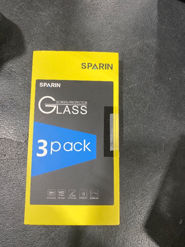Photo 1 of SPARIN Screen Protector for Google Pixel 7a 6.1 Inches, 3 Tempered Glass and 2 Camera Films with Installation Frame