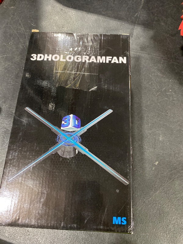 Photo 1 of 3D Hologram Fan,18.1"Hologram Fan with Remote/Bluetooth/WIFI/700 Video Library,Missyou Holographic Fan with HD LED 2000*1444PX Resolution Picture Fan Spinner Small for Shop/Bar/Christmas/Halloween
