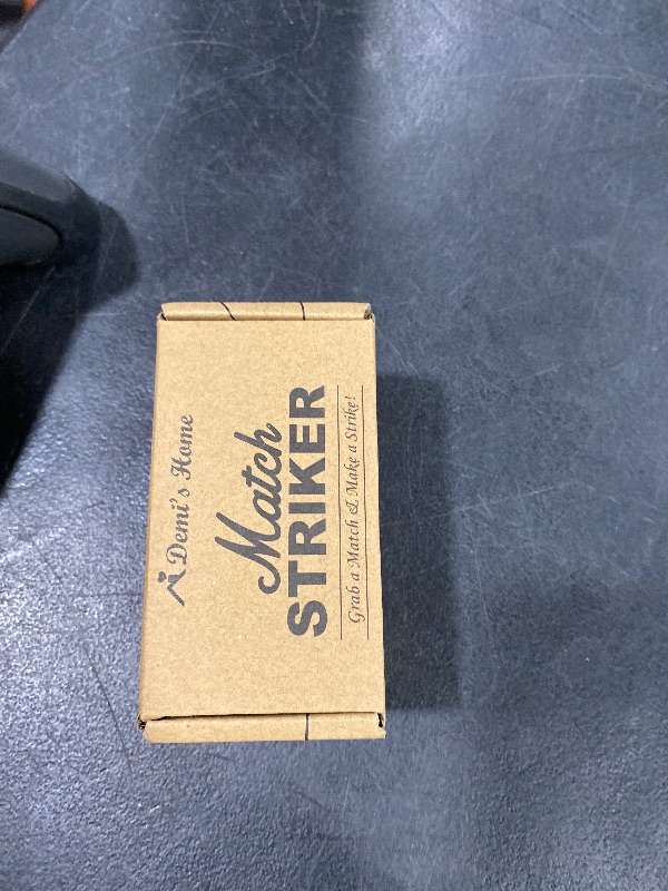 Photo 1 of Demi's Home Match Striker - Set of 2 - White - (Matches Not Included) - Ceramic Match Holder with Striker