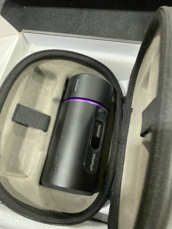 Photo 1 of NOMVDIC R150 Mini Projector, Portable Battery Operated Projector with 4hrs of Playtime , Ceiling Projector with 90? Rotating Lens, 6W Harman Kardon Speaker, Auto Keystone
