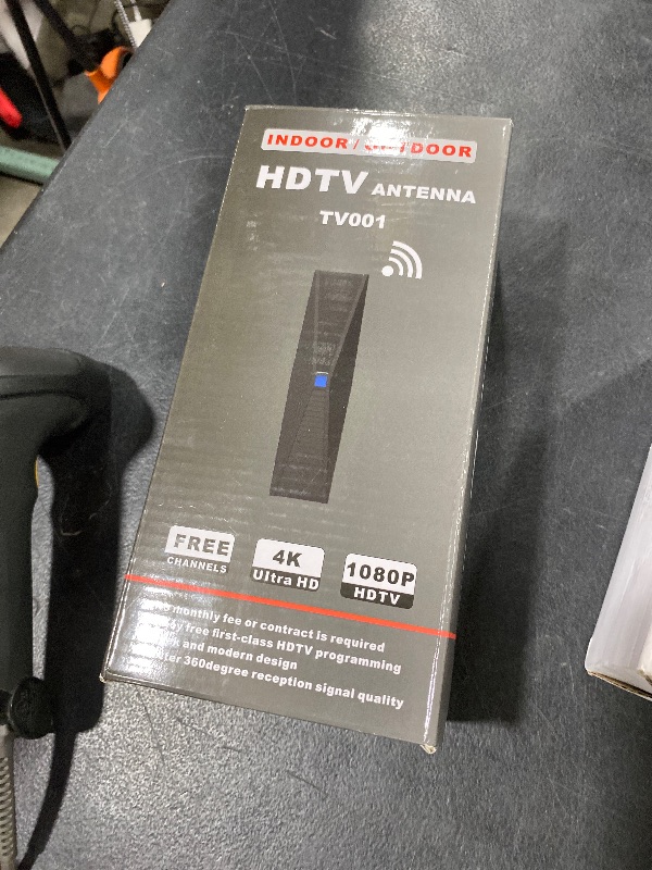 Photo 1 of 2025 Antenna for Smart TV for Local Channels,TV Antenna Indoor for Long Range Reception, Digital Antenna for Easy Installation and All Smart/Old TVs, Supports 4K 1080P HD VHF UHF