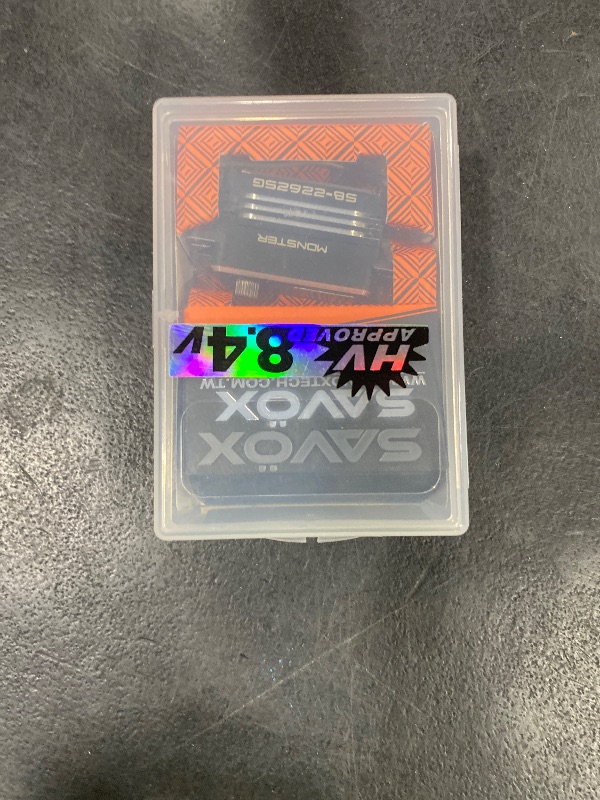 Photo 1 of Savox SB2262SG Monster Torque Low Profile Steel Gear Servo 0.08sec / 347.2oz @ 7.4V