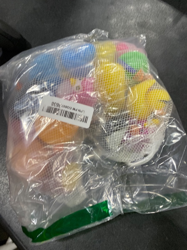 Photo 1 of Kicko 2 inches Assorted Rubber Ducks in Bulk - 25 Pack - Ducking Jeeps for Kids