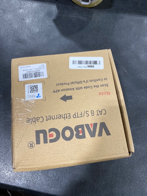 Photo 1 of Vabogu Cat 8 Ethernet Cable, 100ft Heavy Duty High Speed Internet Network Cable, 26AWG, 2000Mhz 40Gbps with Gold Plated RJ45 Connectors, Shielded for Indoor & Outdoor Use