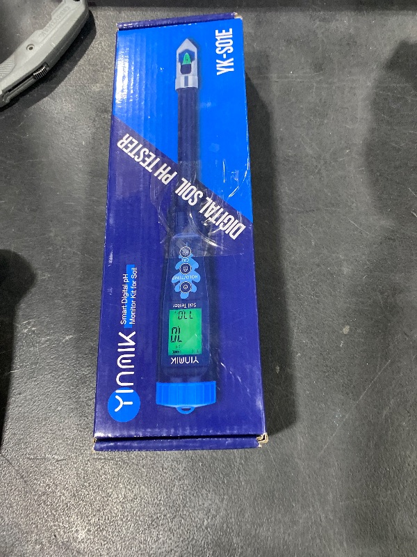 Photo 1 of Digital pH Tester for Soil, Soil pH Test Kit for Indoor Potted Plants, Professional pH Meter for Soil and Water, Measuring Soil pH for Garden, Grass,Lawn, Greenhouse,Outdoor,Farming, Yard Use
