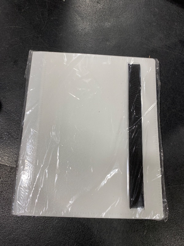 Photo 1 of GEAoffice Small Card Binder - 4 Pocket Trading Card Collection Album Folder - 160 Side Loading Pocket Binder for TCG, MTG, Sports & Game Cards - Gifts for Card Collectors (White)