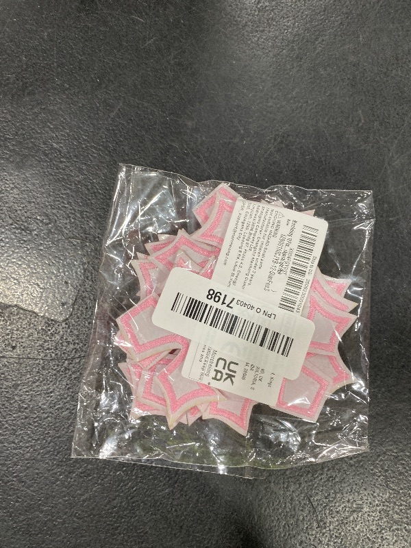 Photo 1 of Morcheiong 12Pcs Cross Patches Iron On Cross Embroidered Applique Patch DIY Decor Patches for Clothes Jeans Hat Backpack?Light Pink?