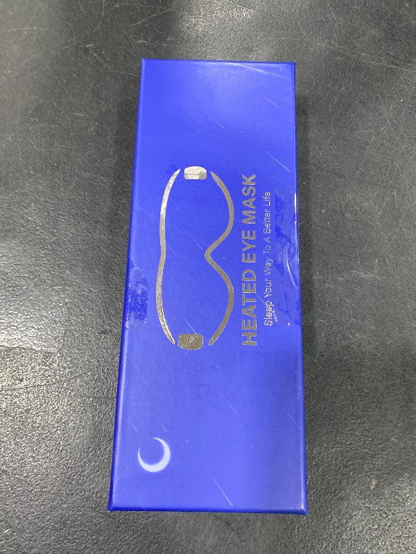 Photo 1 of Heated Eye Mask, Dry Eye Mask Heat Eye Compress with Flaxseed, Warm Eye Compress Heating Pad with Temperature Timer Control for Sleep, Blepharitis, Dark Circles, MGD, Puffy Eyes