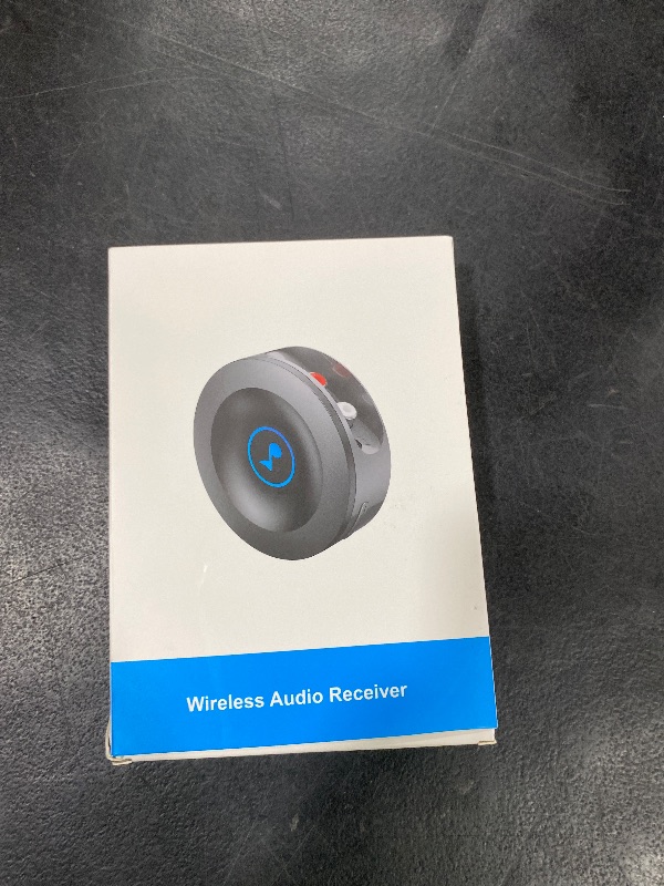 Photo 1 of Bluetooth 5.2 Receiver for Home Stereo AUX Adapter for HiFi Music Streaming, Wired Speakers, with AUX 3.5mm/RCA, Long Range,Low Latency and HD Audio