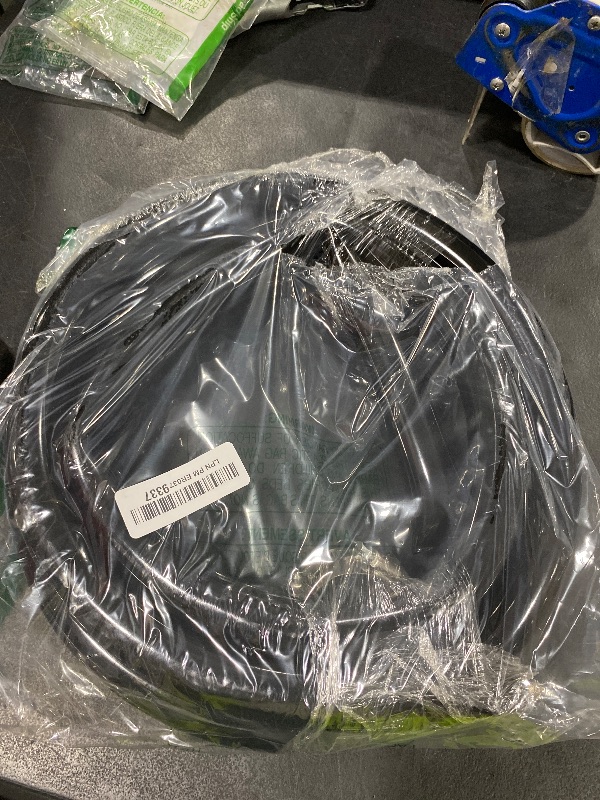 Photo 1 of ZY-hosetube 1" id - 10ft Black Vinyl Tubing Flexible PVC Tube Hybrid Hose Transfer Water Fuel Gas for Pond Fountain Garden Waterfall, Durable and Safe, with 2 Hose Clamps