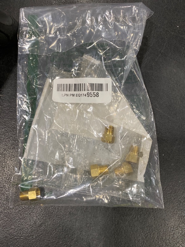 Photo 1 of 1/2 In. Brass Male Female Thread Adapter Connector