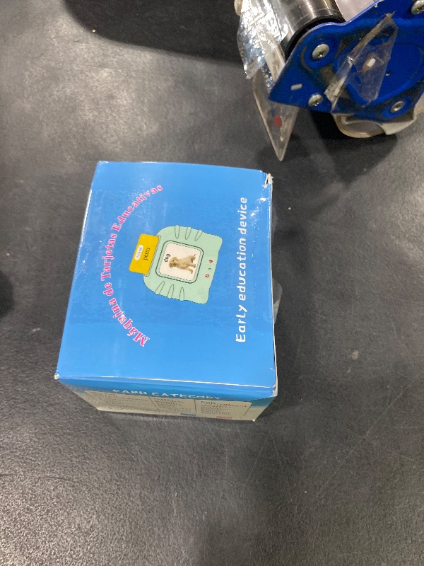 Photo 1 of Bilingual Spanish and English Talking Flash Cards for 1-3, Airbition Pocket Speech Therapy Tools with 512 Words, Montessori Language Learning and Autism Aids, Children's Sensory Learning Kits
