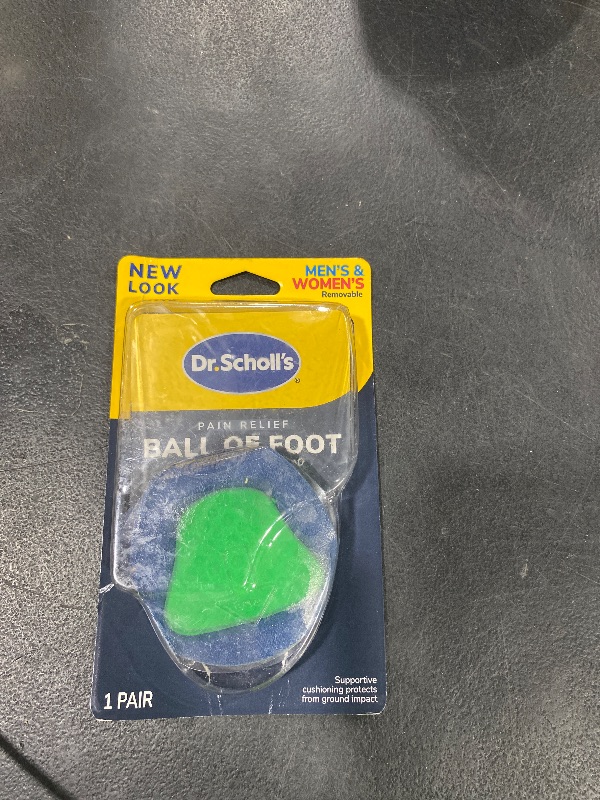 Photo 1 of Dr. Scholl’s Pain Relief Orthotics for Ball of Foot Pain, 1 Pair - One size fits all