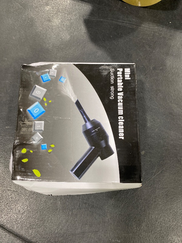 Photo 1 of Honlibey New Cordless Mini Computer Vacuum, Portable Vacuum Cleaner Keyboard Cleaner Kit - Cleaning Dust, Hairs, Crumbs, Scraps, Ash for Laptop, Keyboard, Computer,Car, Pet House, Sewing Machine