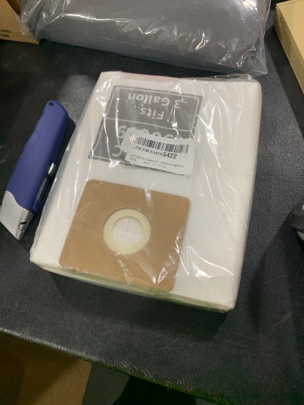 Photo 1 of ALYYDBG for Shop Vac Bags 3 Gallon, Type C - 90669 9066900 9066933 Vacuum Cleaner Disposable Collection Filter Bags 5 PCS