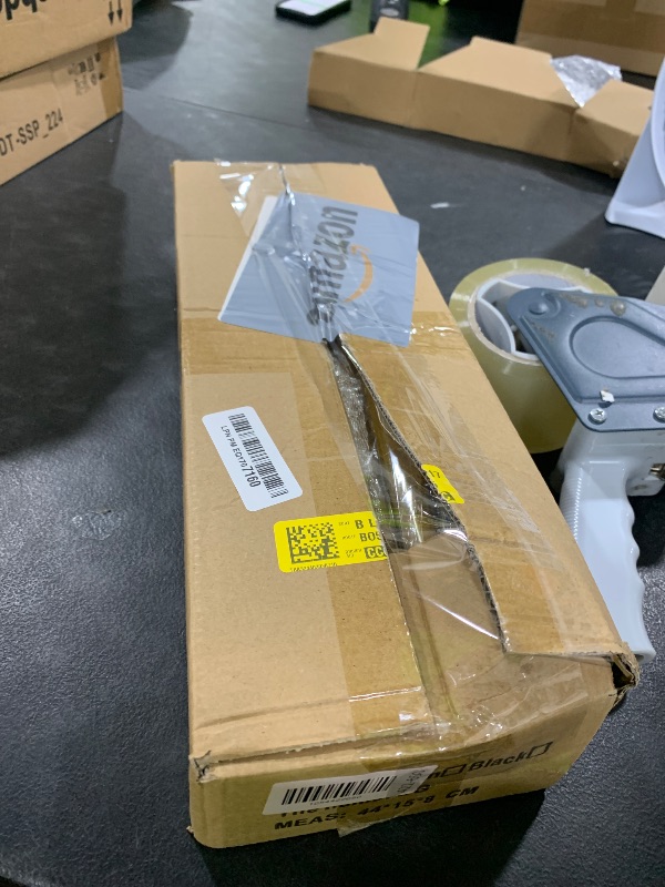 Photo 1 of Over The Table Rod Stand with Clamps Adjustable 46"-100'' Length 29"-55" Height Gold Table Balloon Arch Stand with Storage Bag, Metal Decorating Rod Hanging