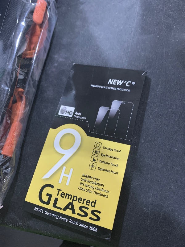 Photo 1 of NEW'C 3 Pack Designed for Samsung Galaxy S23 Screen Protector Tempered Glass, Anti Scratch, Bubble Free, Ultra Resistant