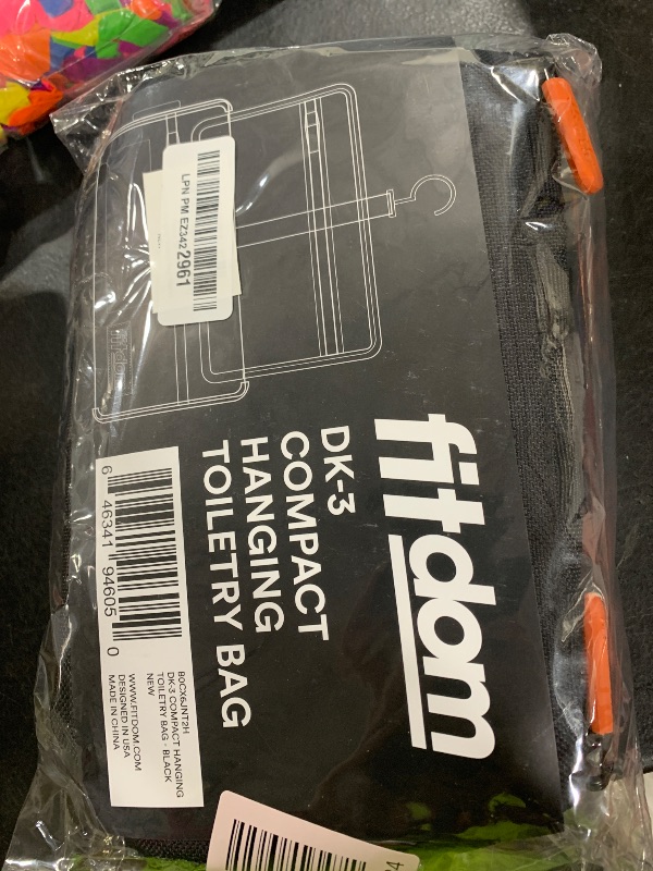 Photo 1 of Fitdom Hanging Toiletry Bag Tactical Dopp Kit Case For Men. Perfect For Travel & Storage. Fits Large & Small Cosmetic, Clipper, Toothbrush, Shaving & Shower Care. Best Overnight Organizer