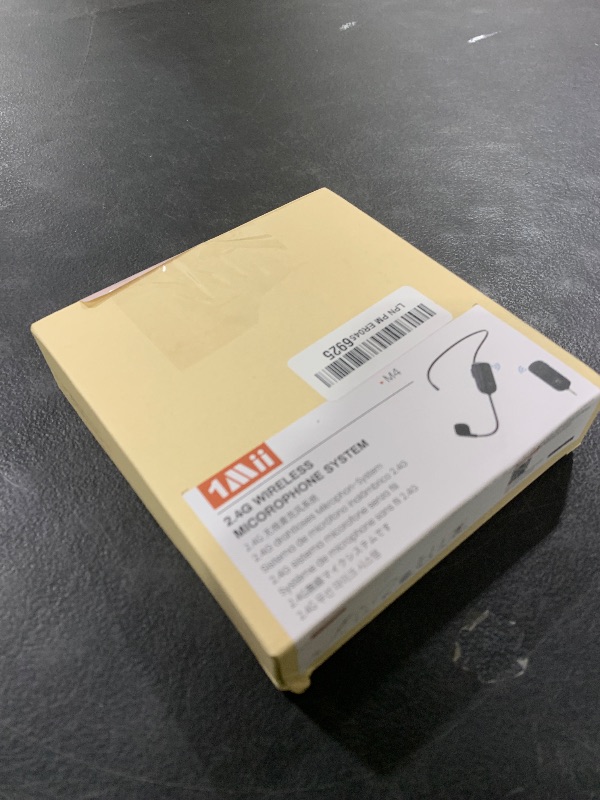 Photo 1 of 1Mii Wireless Microphone Headset, 2.4G Wireless Headset Mic and Handheld Mic 2 in 1, 165ft Range, 1/8''&1/4'' Plug, for Speakers, Voice Amplifier, PA System