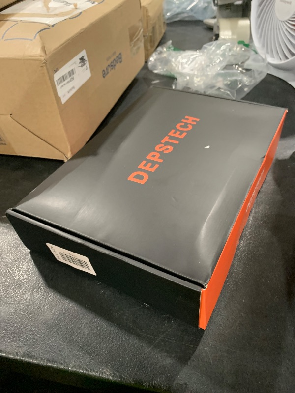 Photo 1 of Triple Lens Sewer Inspection Camera with 50FT Semi-Rigid Cable, DEPSTECH 5"IPS Screen Endoscope Camera with Lights, 1080P Industrial Borescope, Split Screen, Waterproof Drain Pipe Tool, Carrying Case