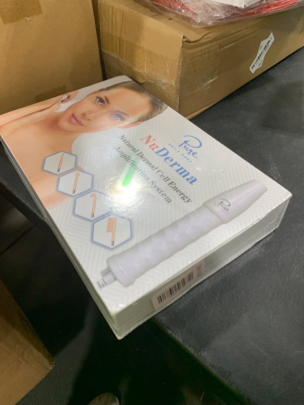 Photo 1 of Pure Daily Care NuDerma Handheld Skin Therapy Wand Machine w/Neon – Anti-Aging - Skin Tightening - Wrinkle Reducing - Dark Circles – Clarifying - Hair & Scalp Stimulator