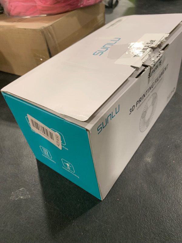 Photo 1 of 250g PETG Filament 1.75mm Bundle, SUNLU 3D Printer Filament Neatly Wound, Individually Vacuum Packed, 250g Spool, 8 Rolls, Black+White+Grey+Transparent+Red+Blue+Orange+Green
