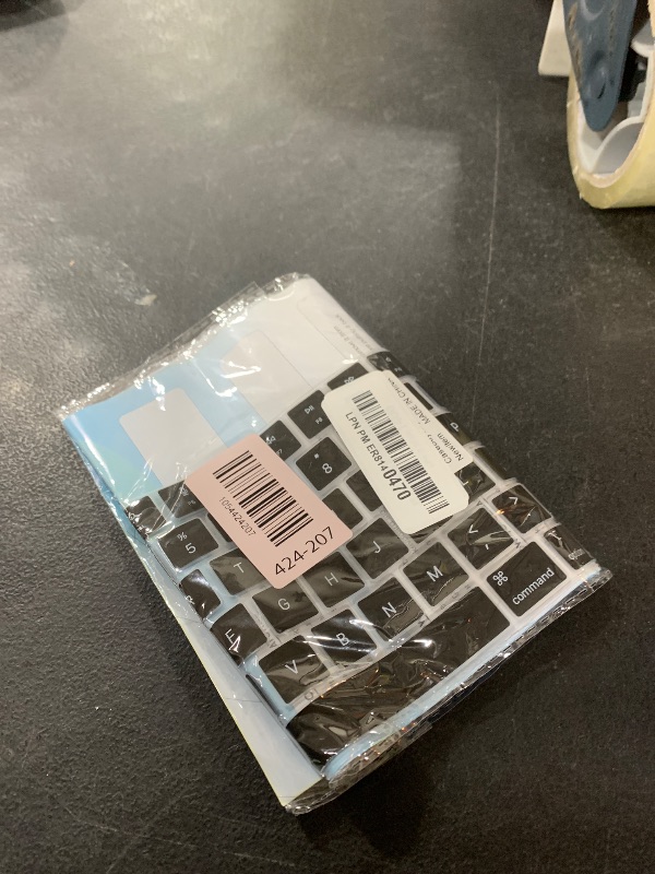 Photo 1 of CaseBuy Keyboard Cover for 2025 2024 2023 MacBook Air 13.6/15 Inch M4 M3 M2 A3240 A2941 A3241 A3114, MacBook Pro 14" 16" M4 M3 M2 M1 Pro/Max A2442 A2779 A2918 A2992 A2485 A2780 A2991 Protector -Black