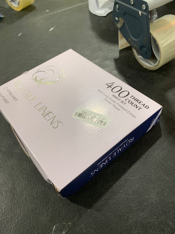 Photo 1 of 400 Thread Count 100% American Grown Cotton White Flat Sheet Only - Cooling Sheets - Luxury Sateen Weave - Full Size Flat Sheet Sold Separately - Super Soft Cotton Top Sheets (Full, Signature White)